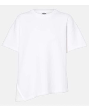 Loewe Asymmetric Anagram T-Shirt - White