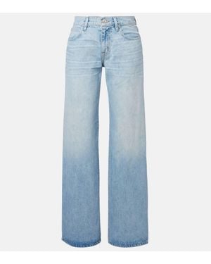 SLVRLAKE Denim Wide-Leg Jeans Mica - Blau