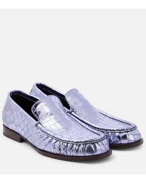 Dries Van Noten Mocassini - Blu