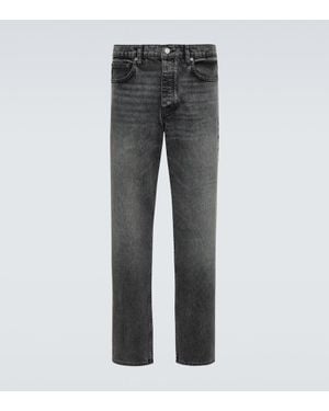 FRAME Jeans Regular A Vita Media - Grigio
