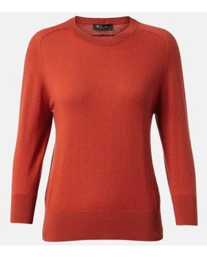 Loro Piana Pullover Piuma - Rosso