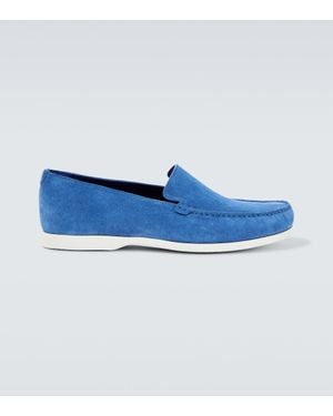Manolo Blahnik Mocassini Monaco - Blu