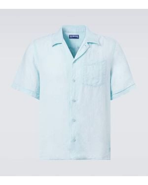Vilebrequin Chemise En Lin - Bleu