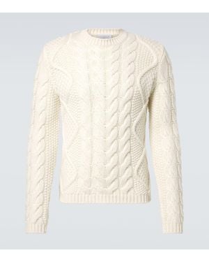 Gabriela Hearst Cable-Knit Cashmere Jumper - Natural