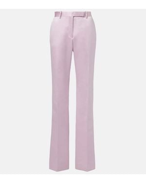 Tom Ford Hose Aus Duchesse-Satin - Pink
