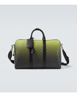 Gucci Weekender Gg Aus Canvas - Grün
