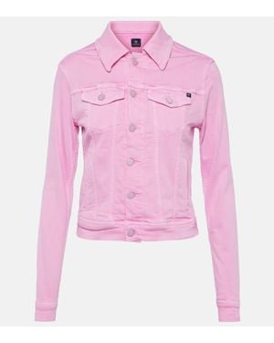 AG Jeans Giacca Di Jeans Cropped Robyn - Rosa