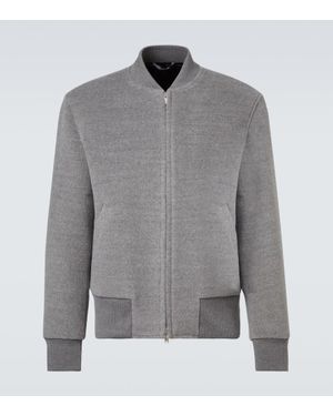 Lardini Jacke Aus Schurwolle - Grau