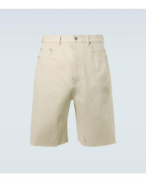 Rick Owens Drkshdw Denim Shorts - Natural
