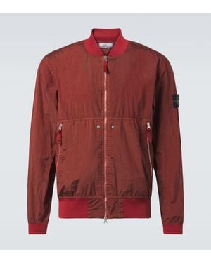 Stone Island Bomberjacke Compass - Rot