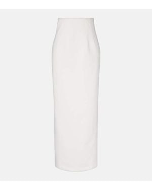 Adriana Degreas Coquille De Mer Maxi Skirt - White