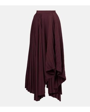 McQueen Gonna Lunga Asimmetrica - Viola