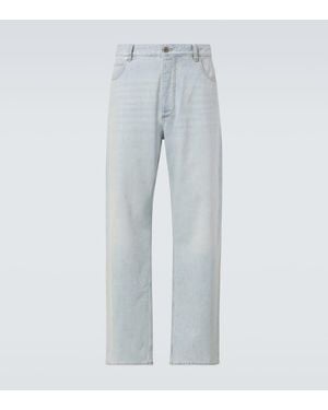 Bottega Veneta Mid-Rise Wide-Leg Jeans - Blue