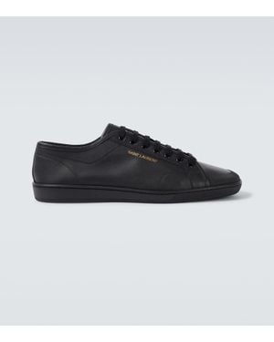 Saint Laurent Sneakers Gym Aus Leder - Schwarz