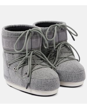 Moon Boot Schneestiefel Icon Low - Mettallic