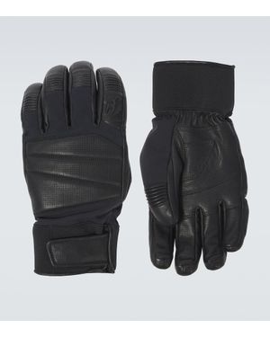 Toni Sailer Skihandschuhe Fred Aus Leder - Schwarz