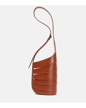 Alaïa Borsa A Spalla Babel Small - Rosso