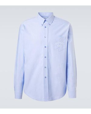 Givenchy Paris Cotton Poplin Shirt - Blue