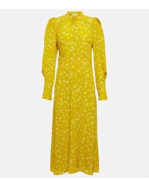 Dorothee Schumacher Abito Midi Eccentric - Giallo
