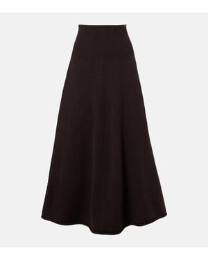 Extreme Cashmere Gonna Lunga N°388 Ease - Nero