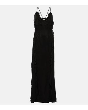 Jonathan Simkhai Slipdress Emily - Schwarz