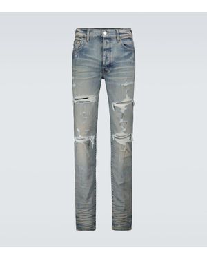 Amiri Jeans Thrasher Plus - Blu