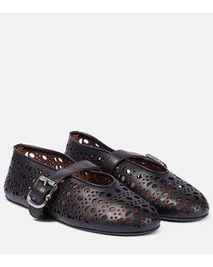 Alaïa Ballerine Vienne - Nero