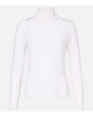Max Mara Pullover Meana Aus Kaschmir - Weiß