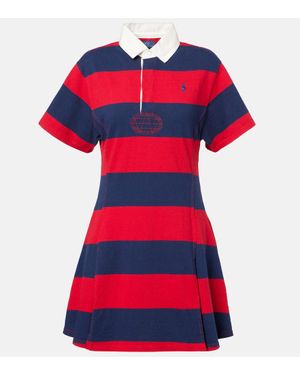 Polo Ralph Lauren Polokleid Aus Baumwoll-Jersey - Rot