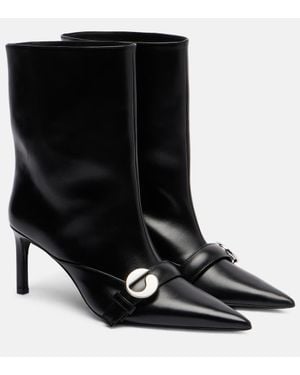 Coperni Ankle Boots Aus Leder - Schwarz