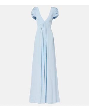 Markarian Robe Aus Seide - Blau