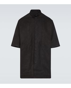 Rick Owens Jacke Edfu Magnum Aus Baumwolle - Schwarz