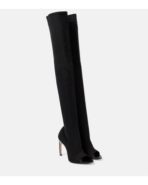 Victoria Beckham Overknee-Stiefel - Schwarz
