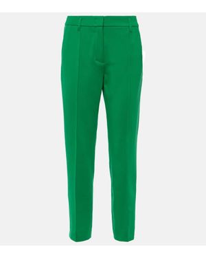 Dorothee Schumacher Schmale High-Rise-Hose - Grün