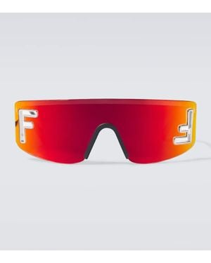 Fendi Gafas De Sol Mascara Ff - Rojo