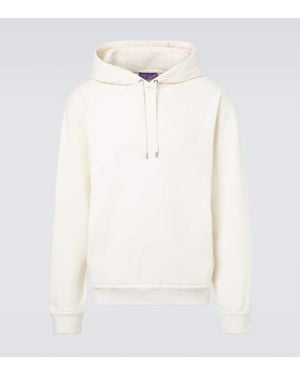 Ralph Lauren Cotton And Cashmere Jersey Hoodie - White