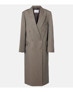 Frankie Shop Cappotto Doppiopetto Jane - Marrone