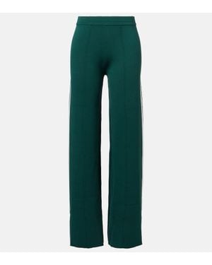 The Upside Les Border Freya Knitted Trackpants - Green