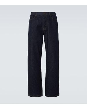 Dries Van Noten Wide-Leg Jeans - Blau