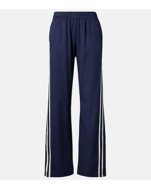 The Upside Juliet Low-Rise Track Trousers - Blue