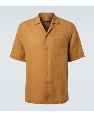 Frescobol Carioca Camicia Bowling Angelo - Marrone