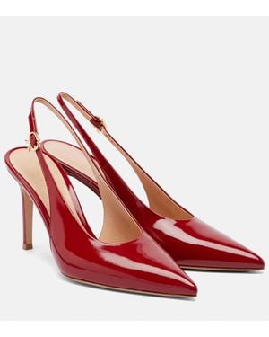 Gianvito Rossi Pumps Slingback Robbie 85 - Rosso