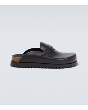 Versace Medusa Mules in Black for Men | Lyst Australia