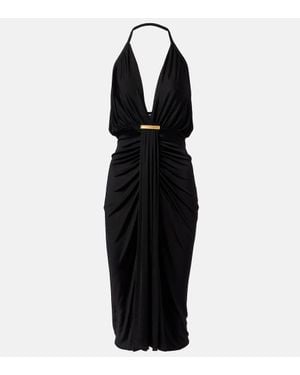 Tom Ford Cocktailkleid Aus Crepe-Jersey - Schwarz