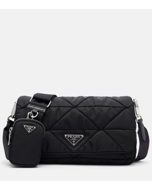 Prada Re-Nylon Shoulder Bag - Black