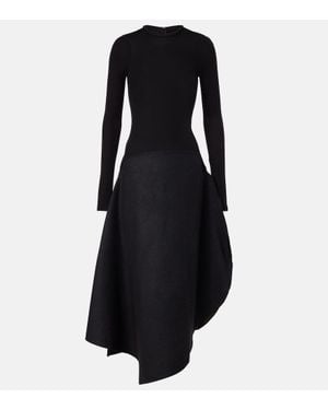 Victoria Beckham Midikleid - Schwarz