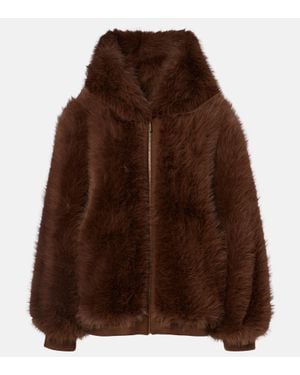 Elie Saab Kapuzenjacke - Braun
