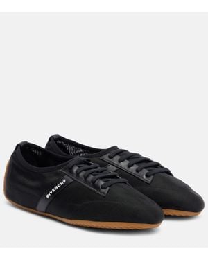 Givenchy Sneakers Slim Mit Leder - Schwarz