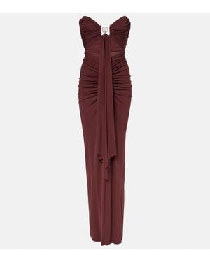 Christopher Esber Robe Bezel Quartz Aus Jersey - Rot