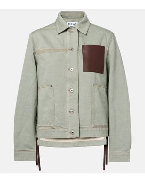 Loewe Denim Jacket - Green